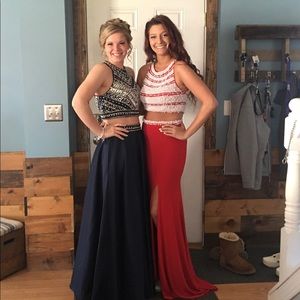 Prom dress bought brand new worn once size 10